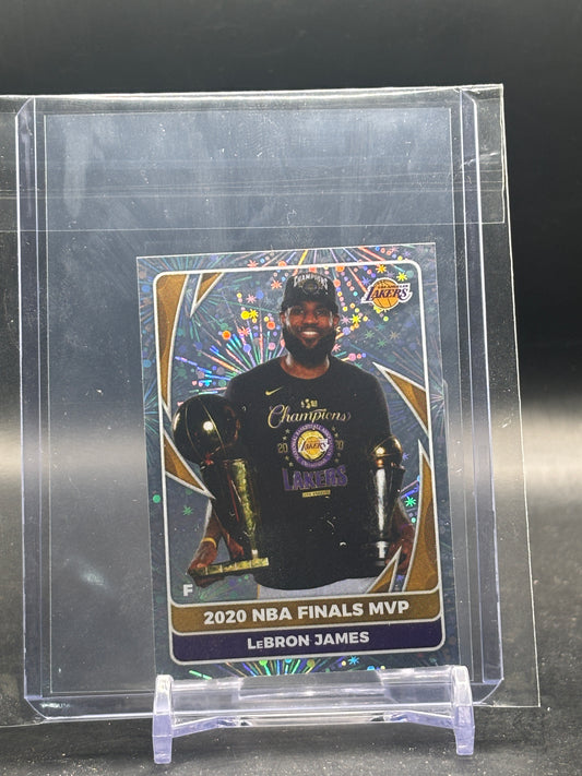 2021 Panini Sticker Collection NBA LeBron James Los Angeles Lakers 2020 NBA Finals MVP Nr. 84