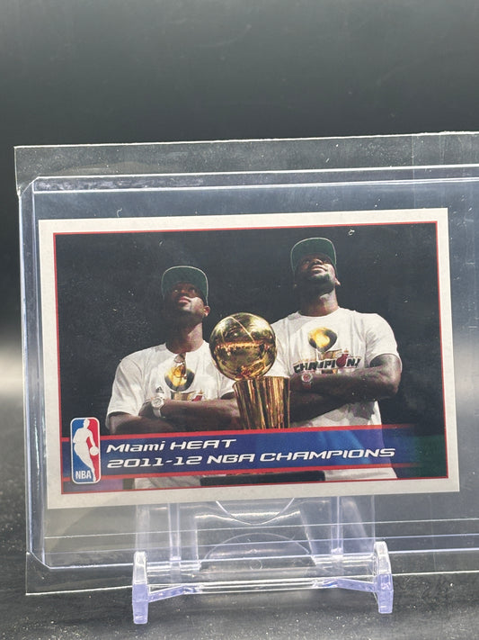 2012 Panini Sticker Collection NBA Miami Heat 2011-12 NBA Champions Nr. 251