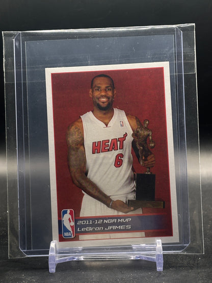 2012 Panini Sticker Collection NBA LeBron James Miami Heat 2011-12 NGA MVP Nr. 262