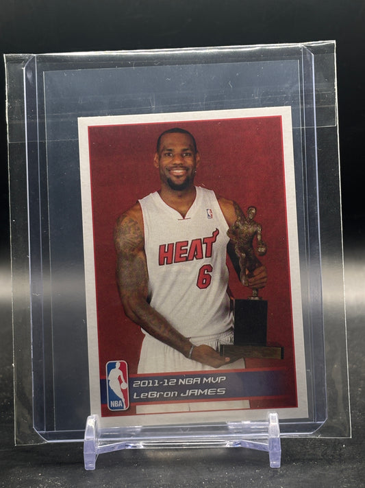 2012 Panini Sticker Collection NBA LeBron James Miami Heat 2011-12 NGA MVP Nr. 262
