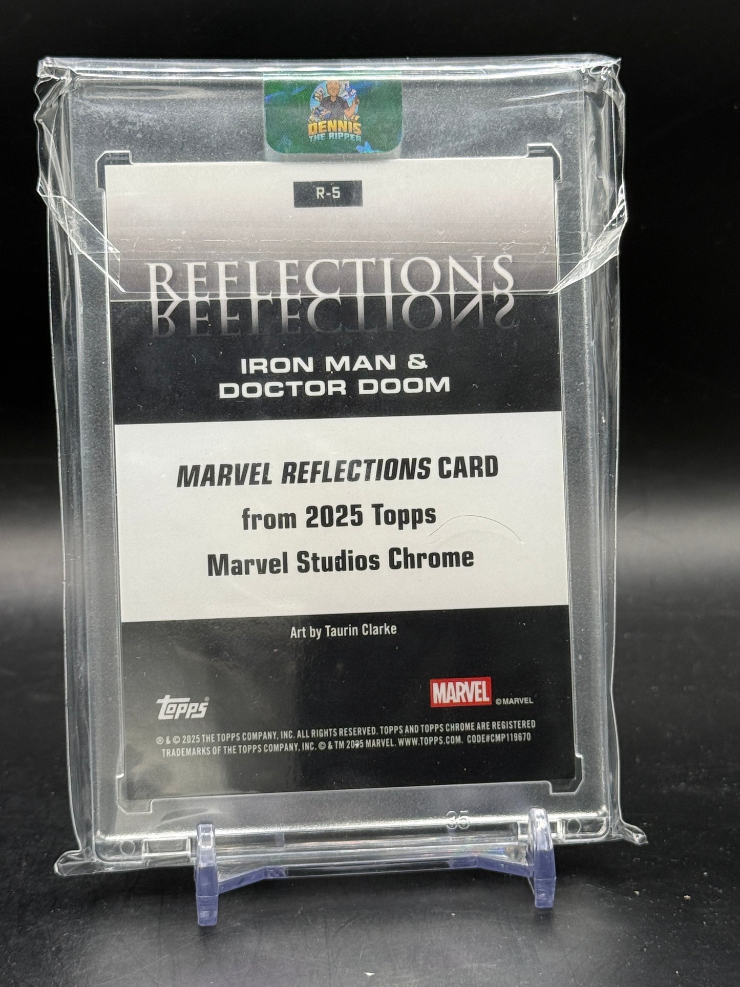 2025 Toops Chrome Marvel Studios Iron Man & Doctor Doom Reflactions