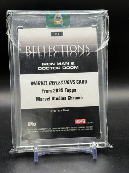 2025 Toops Chrome Marvel Studios Iron Man & Doctor Doom Reflactions