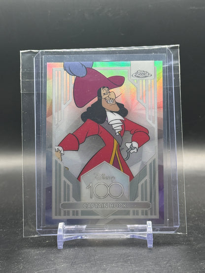 2023 Topps Chrome Disney Captain Hook Refractor