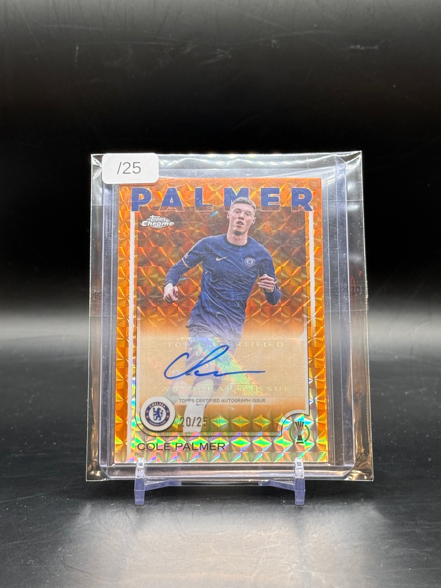 2025 Topps Chrome Cole Palmer Auto 20/25