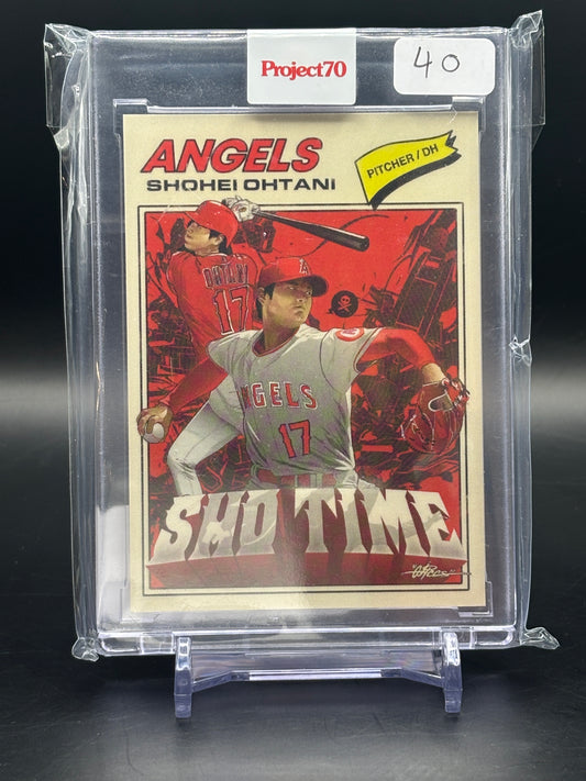 2021 Topps Project 70 Shohei Ohtani Sho Time 139