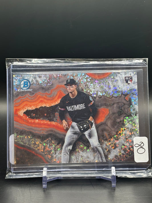 2025 Topps Bowman Chrome Coby Mayo Crystallized SSP