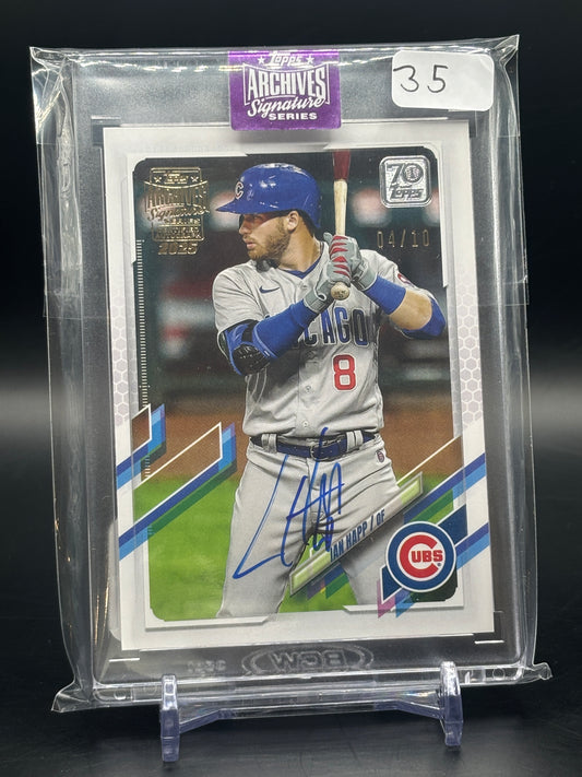 2025 Topps Archives Ian Happ Auto /10