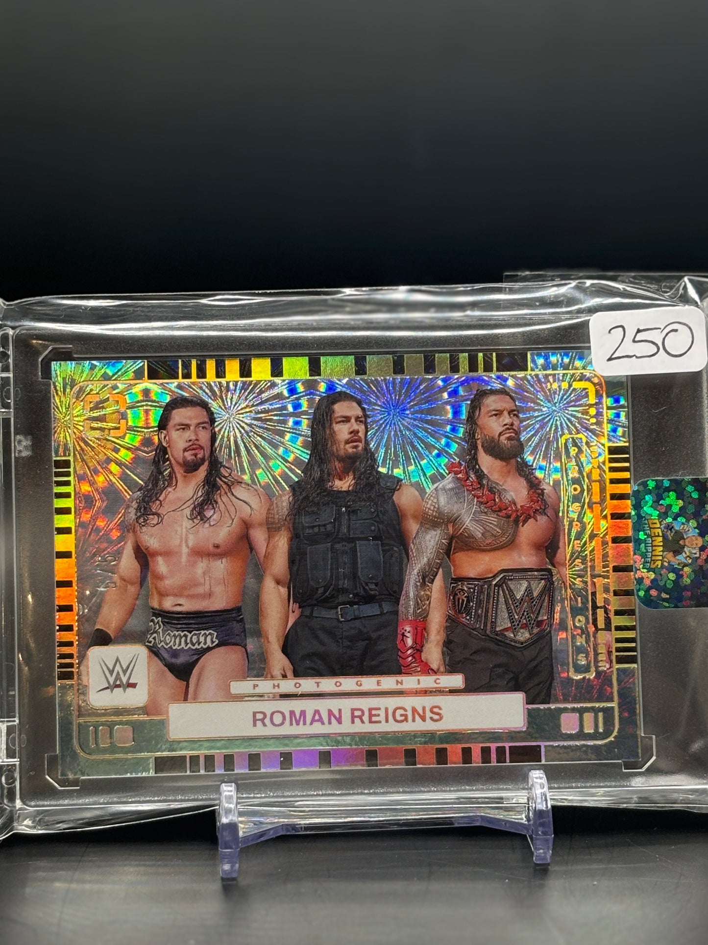 2024 Panini Photogenic Roman Reigns Progressions Firework /5