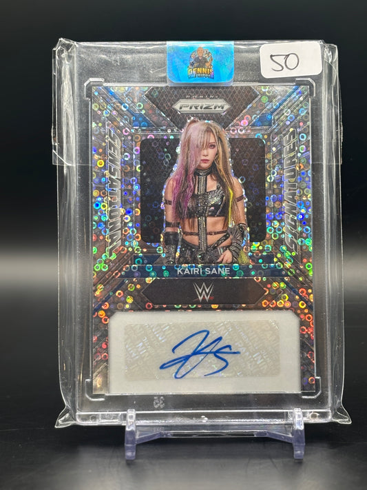 2024 Panini Prizm WWE Kairi Sane Auto