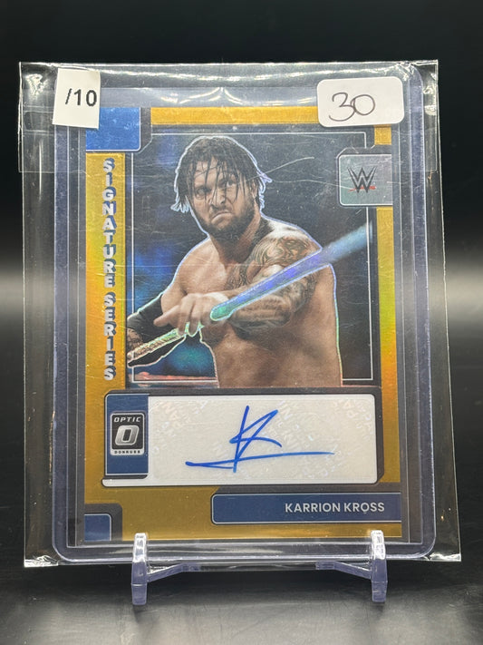 2023 Panini Signature Series WWE Karrion Kross Auto / 05/10