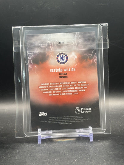 2026 Topps Finest Premier League Estevao Willian Chelsea Nightmare Fuel
