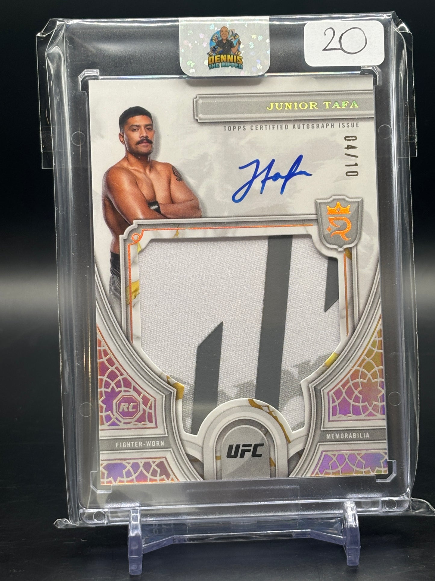 2024 Topps Royalty Junior Tafa Rookie Patch Auto /10