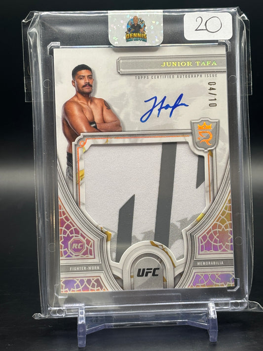 2024 Topps Royalty Junior Tafa Rookie Patch Auto /10