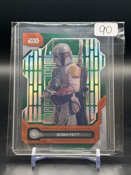2024 Topps High Tek Boba Fett Green 05/10