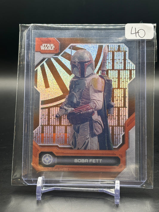 2024 Topps High Tek Boba Fett Orange 25/25
