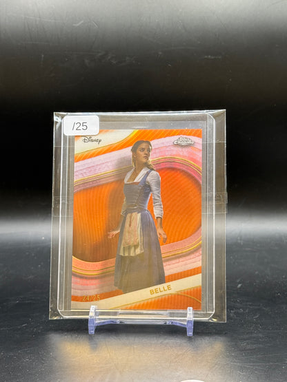 2025 Topps Disney Chrome Belle Orange 24/25