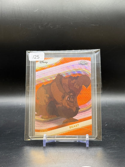 2025 Topps Disney Chrome Beast Orange 06/25