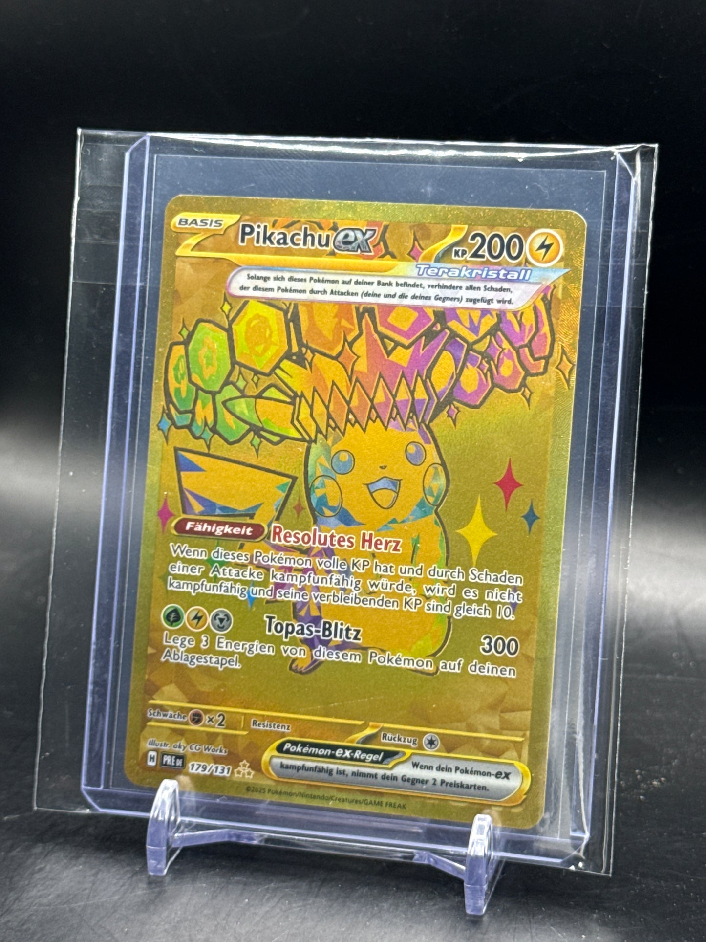 Pokemon Pikachu ex (PRE 179)