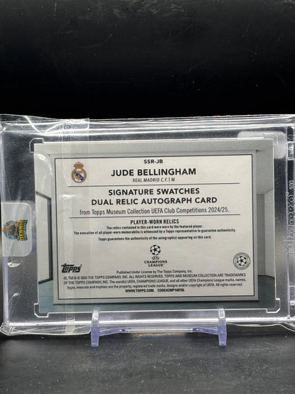 2024-25 Topps Museum UCC Jude Bellingham Real Madrid Patch Auto 33/50
