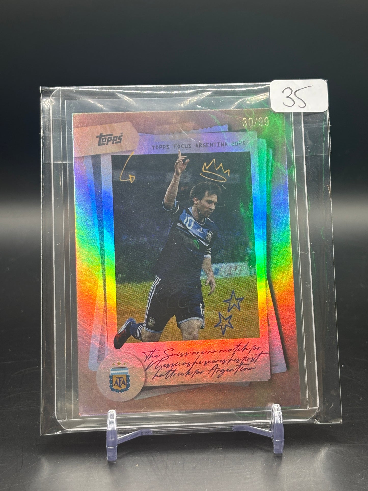 2025 Topps Focus Lionel Messi 30/99