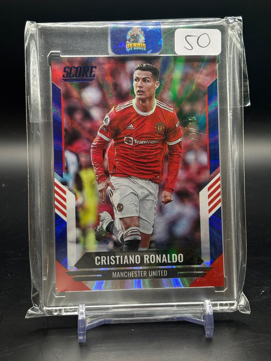 2021/2022 Panini Score Soccer Manchester United Cristiano Ronaldo 21/49