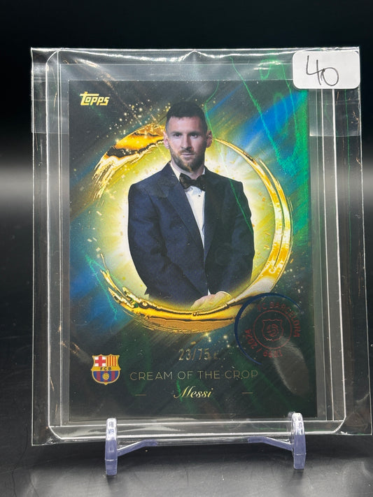 2024 Topps Barcelona 125 Lionel Messi /75