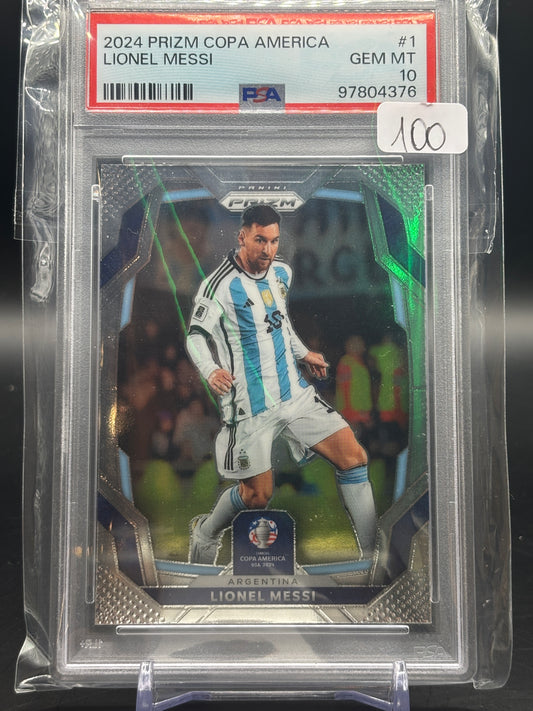 2024 Panini Prizm COPA Lionel Messi PSA 10 97804376