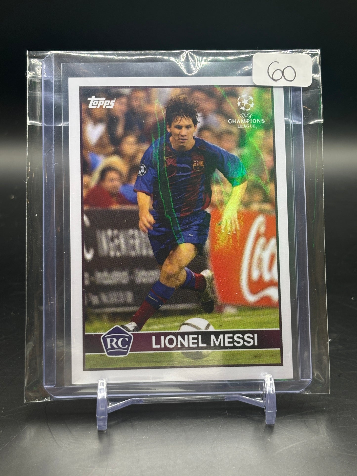 2020/21 Topps Lionel Messi The Lost Rookies