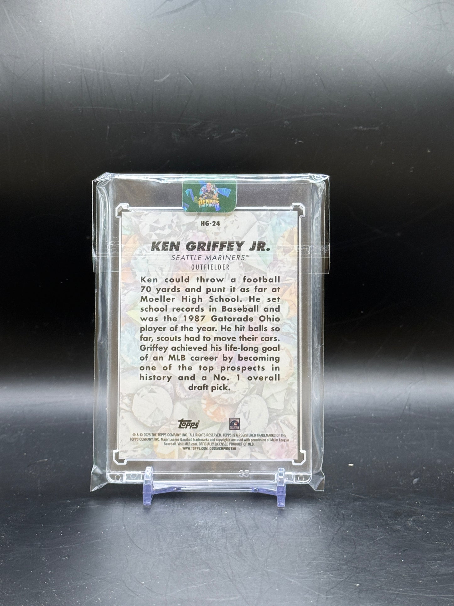 2025 Topps Chrome MLB Ken Griffey Jr. Seattle Mariners Hidden Gems