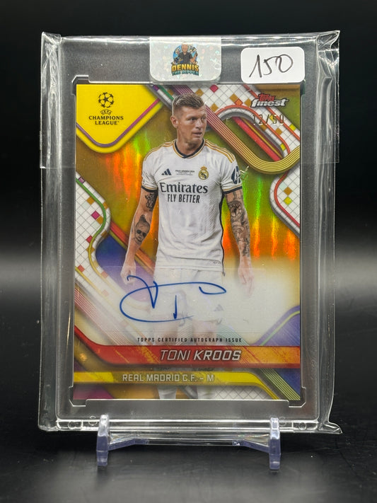 2024/2025 Topps Club Competitions Real Madrid Toni Kroos Auto 12/50