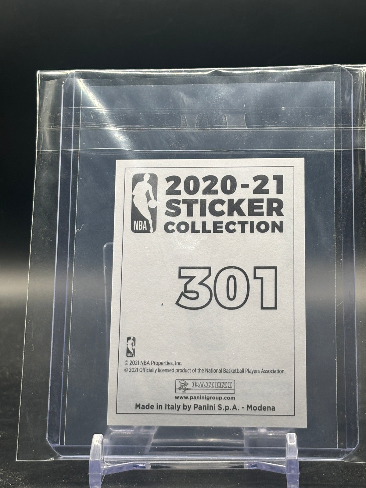 2021 Panini Sticker Collection NBA Kristaps Porzingis Dallas Mavericks Nr. 392