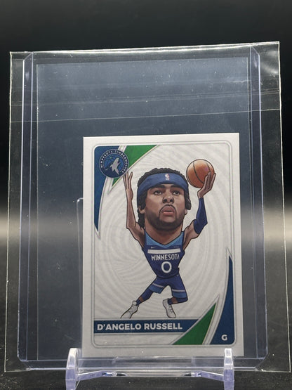 2021 Panini Sticker Collection NBA D'Angelo Russell Minnesota Timberwolves Nr. 392