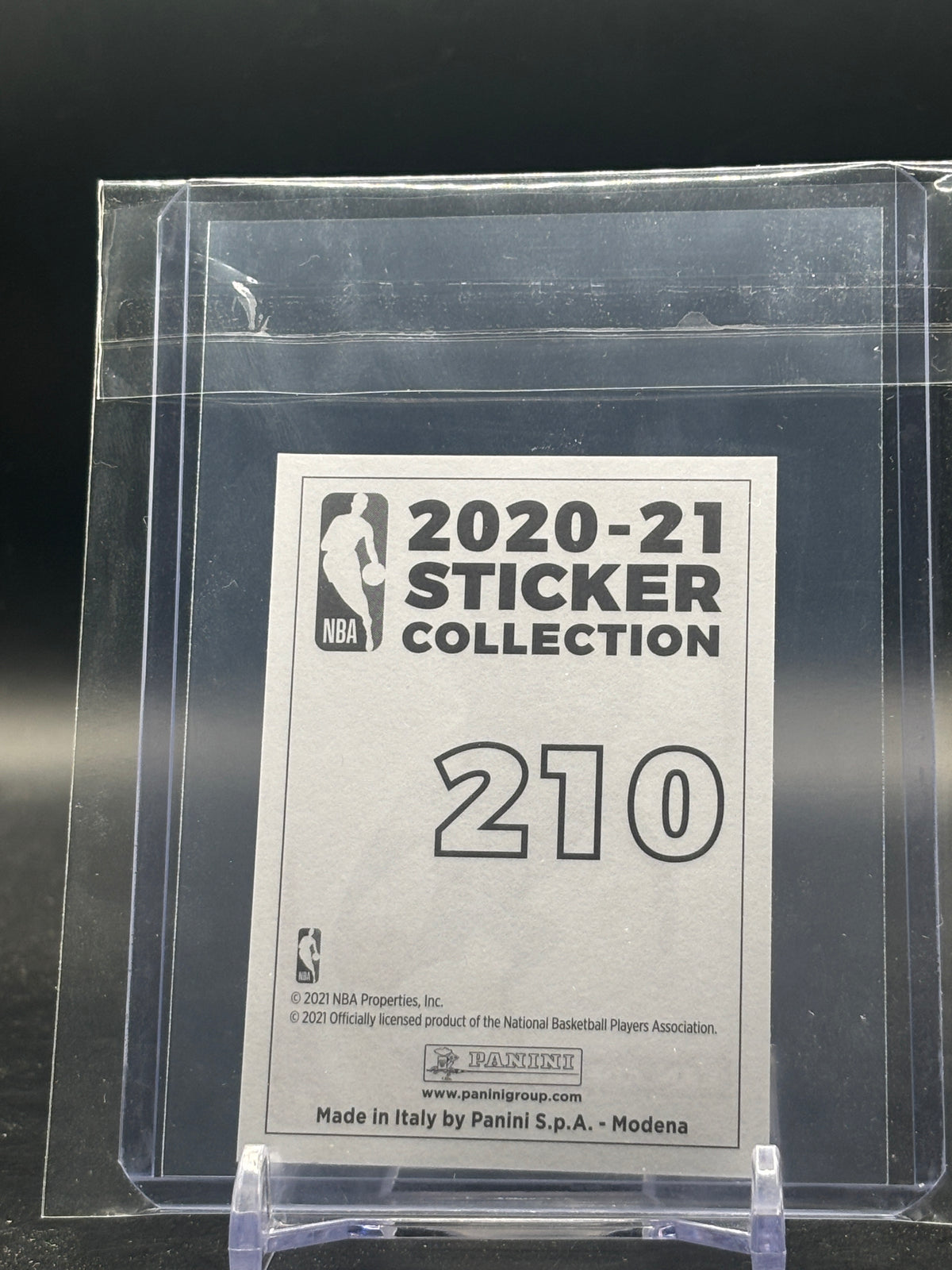2021 Panini Sticker Collection NBA Bam Adebayo Miami Heat Nr. 210