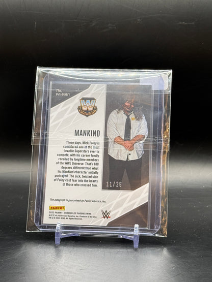 2023 Panini Chronicles Phoenix WWE Mankind Auto 11/25
