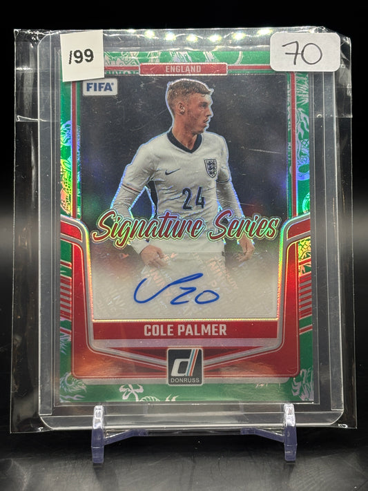 2024/25 Panini Donnruss Cole Palmer Dragon Scale Auto 82/99