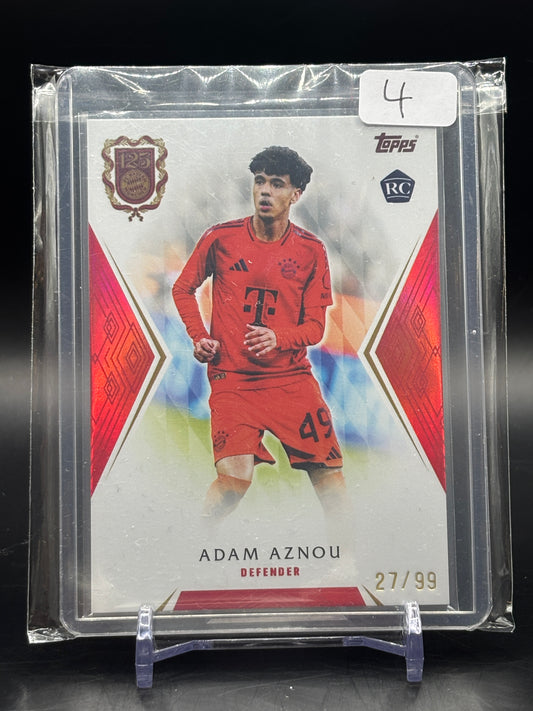 Topps Soccer FC Bayern München 125 Years Anniversary Adam Aznou 27/99