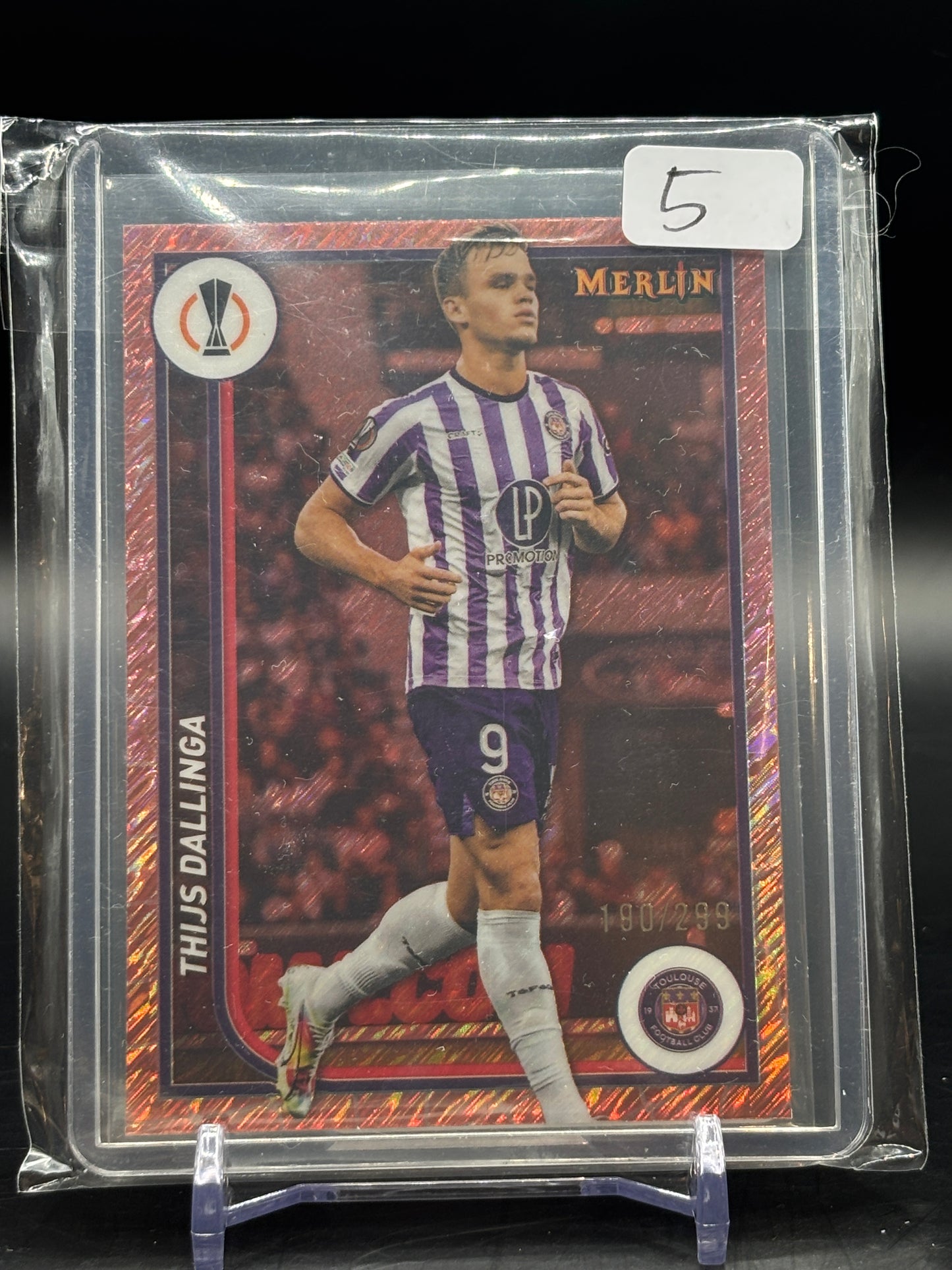 Topps Merlin Toulouse FC Thijs Dallinga 190/299