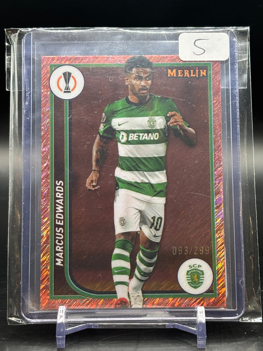 Topps Merlin Soccer Clube de Portugal Marcus Edwards Sporting 093/299