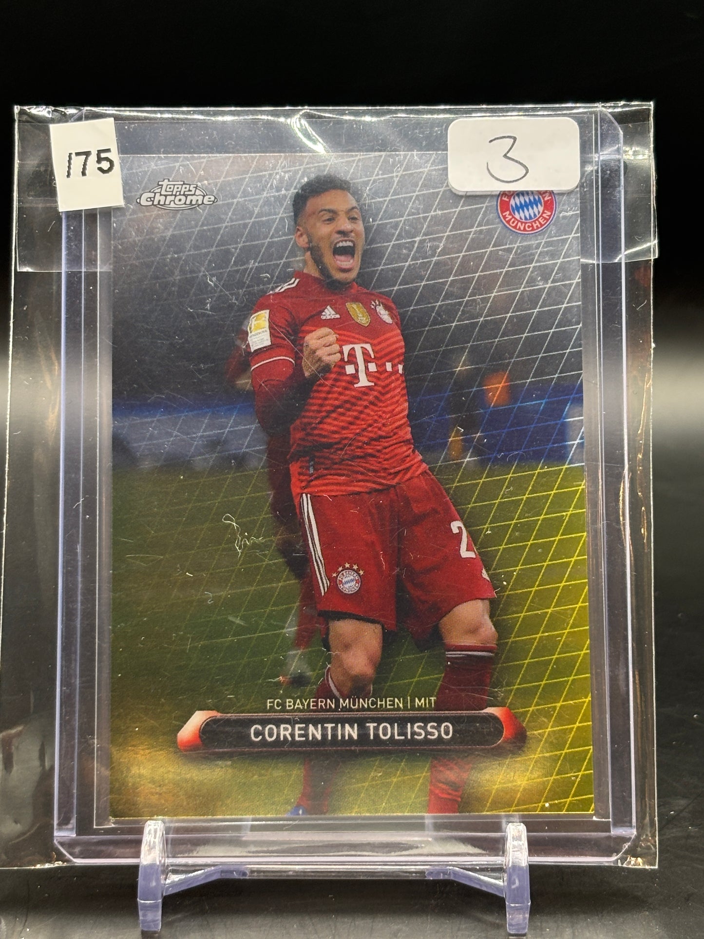 Topps Chrome Soccer FC Bayern München Corentin Tolisso 42/75