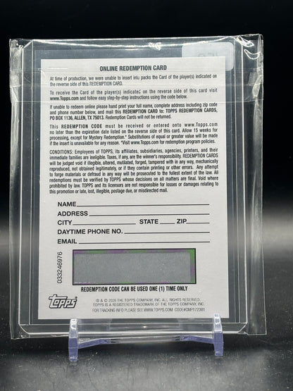 2025-26 Topps Chrome Update NBA Druski Entertainer Gold Auto /50