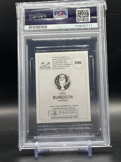 2016 Panini UEFA Euro Sticker Cristiano Ronaldo Portugal PSA 10 59868717