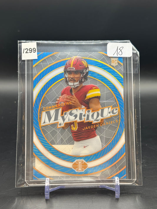 2024 Panini Illusions Jayden Daniels 076/299 RC