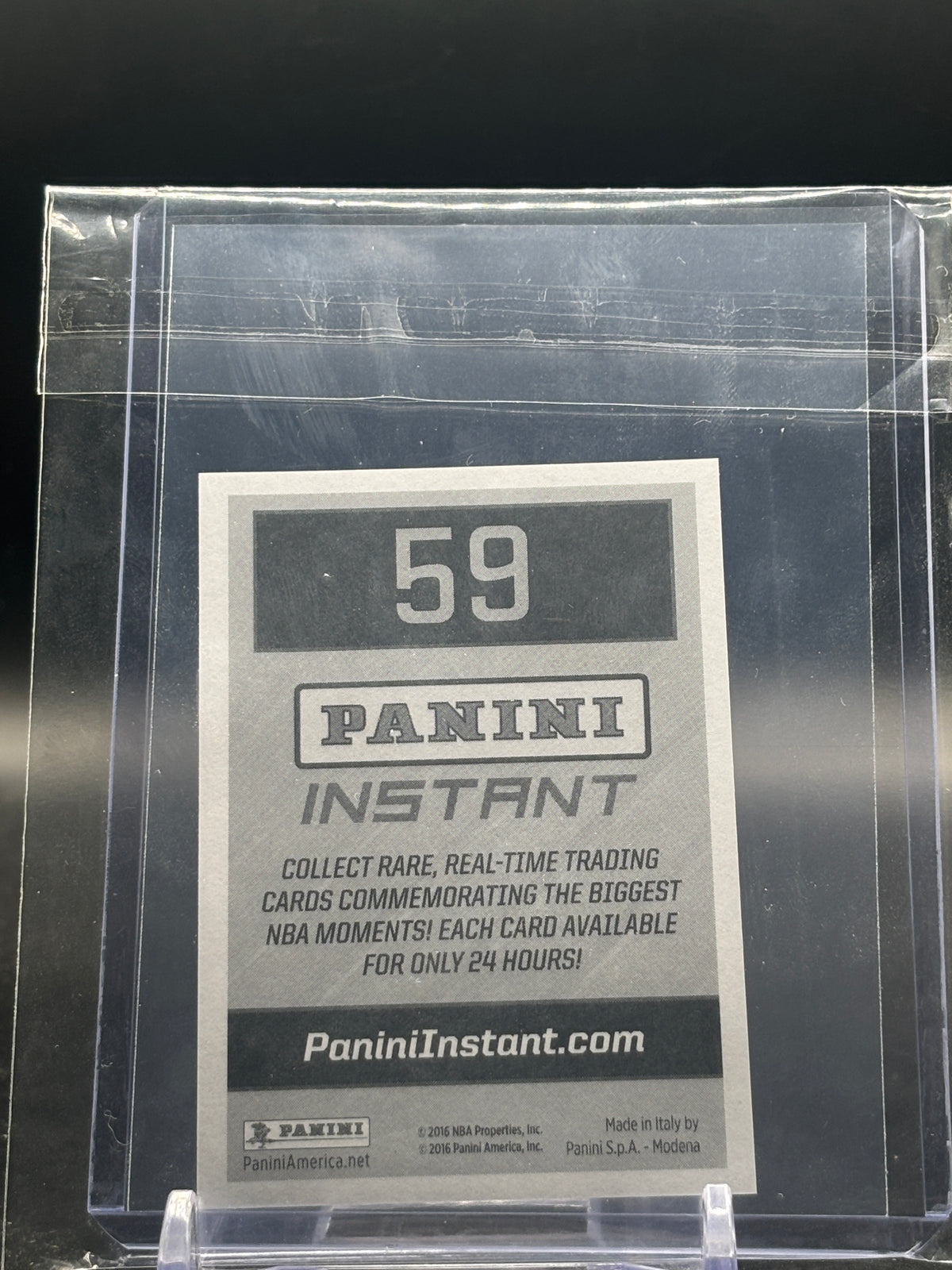 2016 Panini Instant NBA DeMar DeRozan Toronto Raptors Nr. 59
