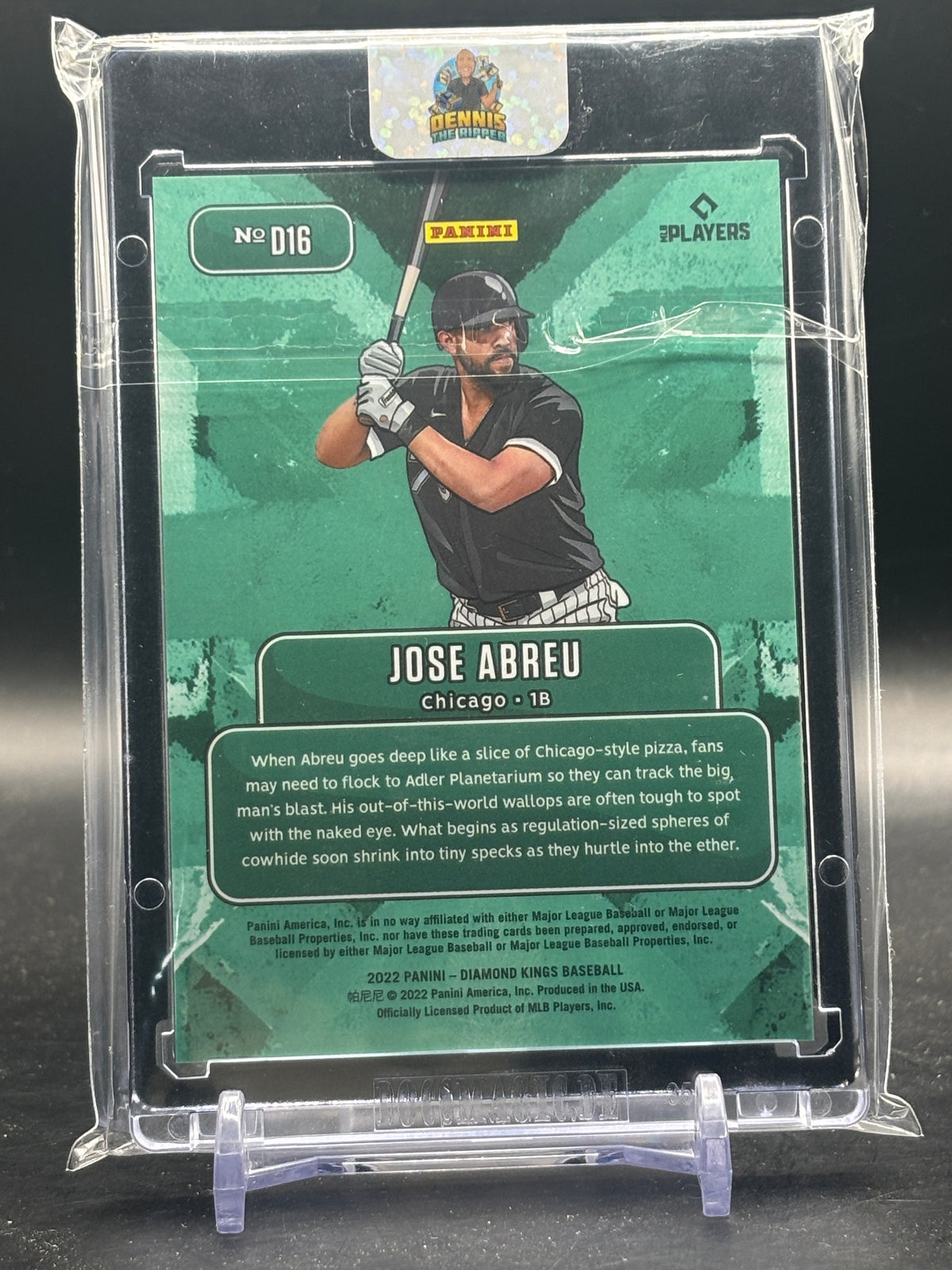 2022 Panini Diamond Kings MLB Jose Abreu Chicago White Sox Downtown