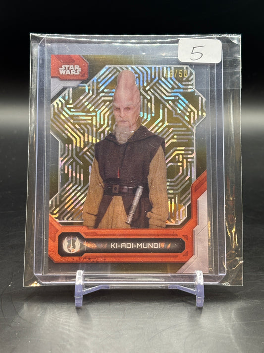 2024 Topps High Tek Ki-Adi-Mundi Gold 46/50