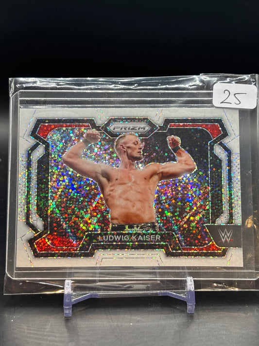 2024 Panini Prizm Ludwig Kaiser White Sparkle