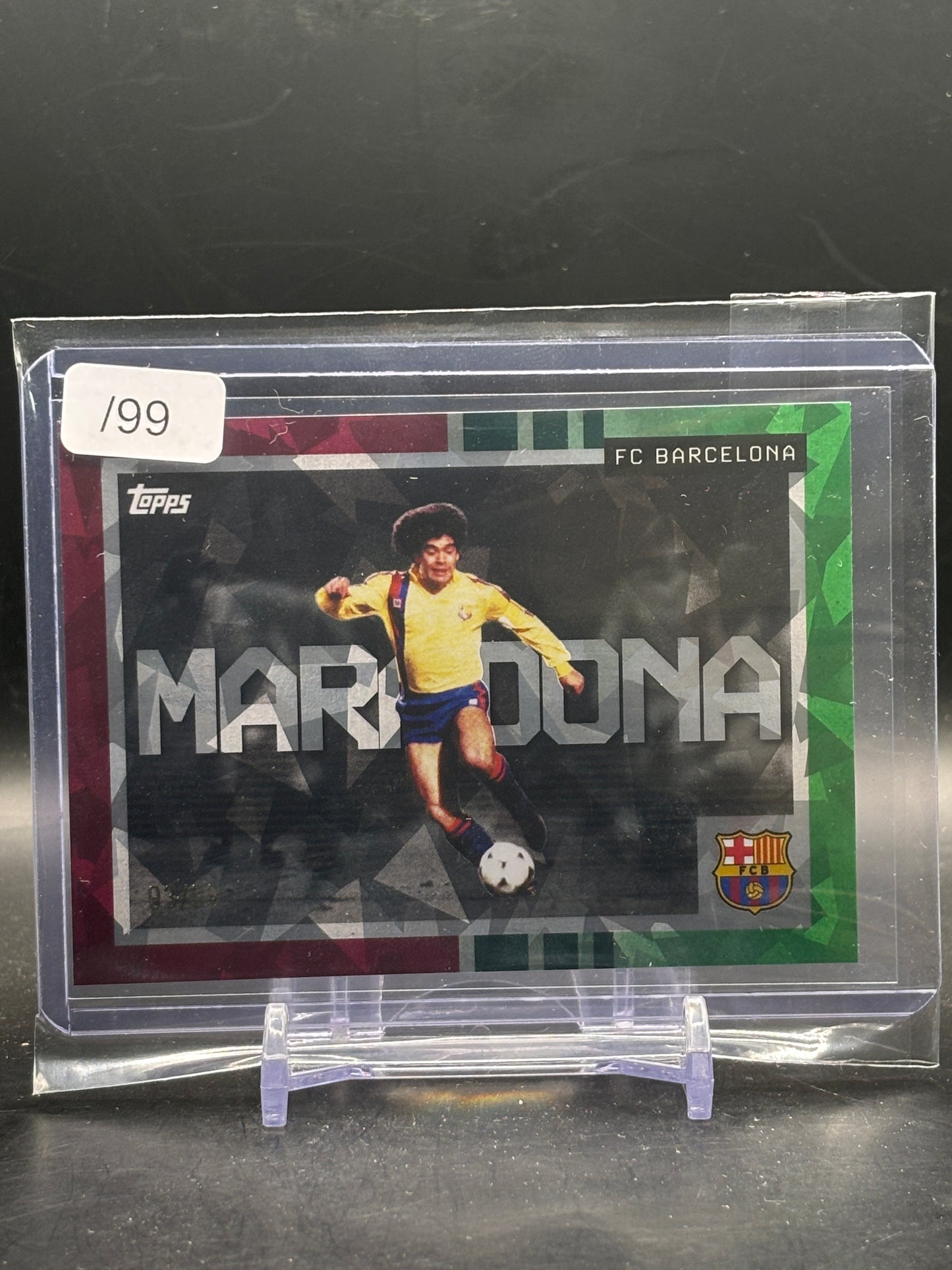 2025-26 Topps Team Set FC Barcelona Maradona We want the ball 93/99