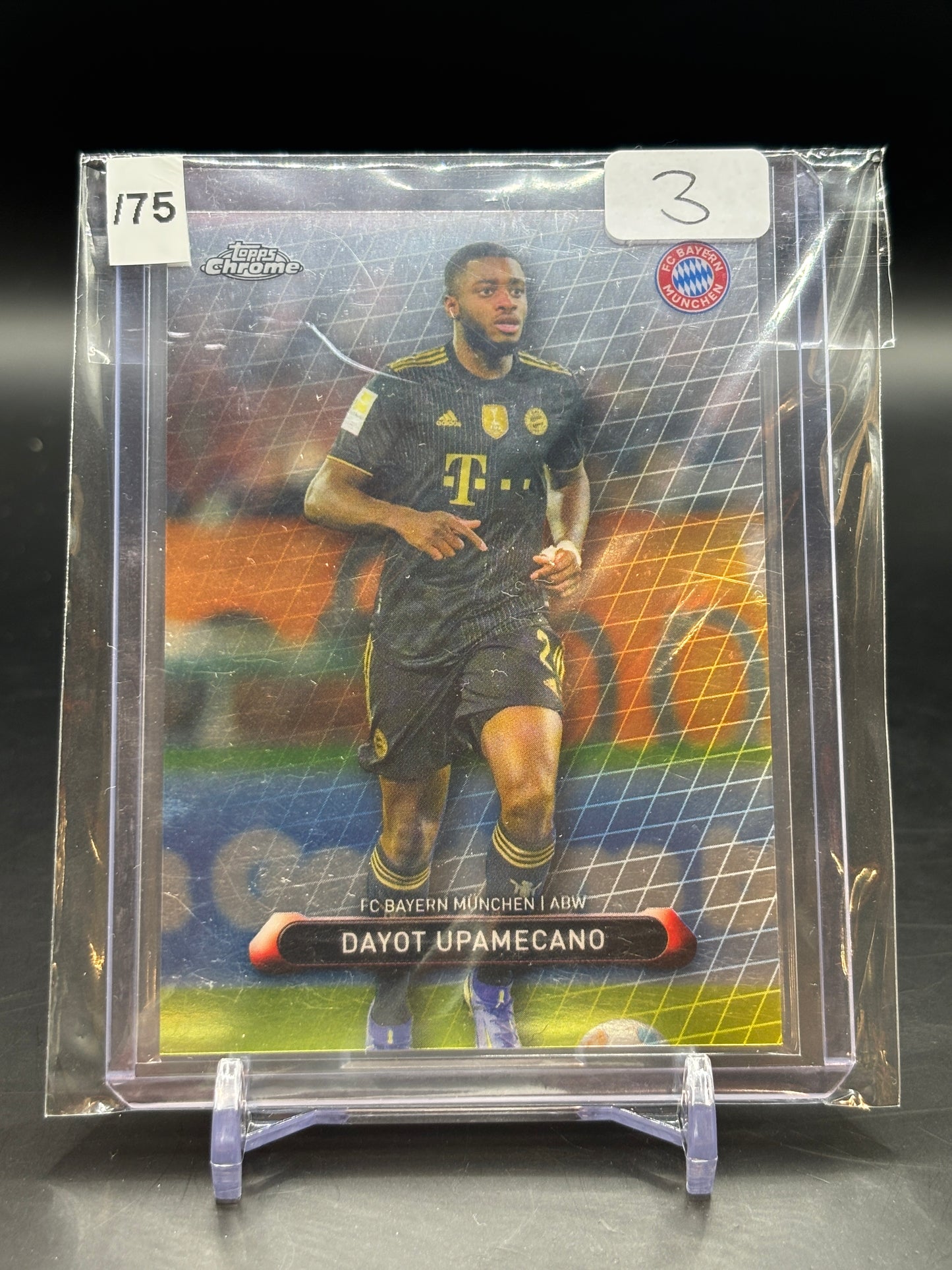 Topps Chrome Soccer FC Bayern München Layout Upamecano 61/75