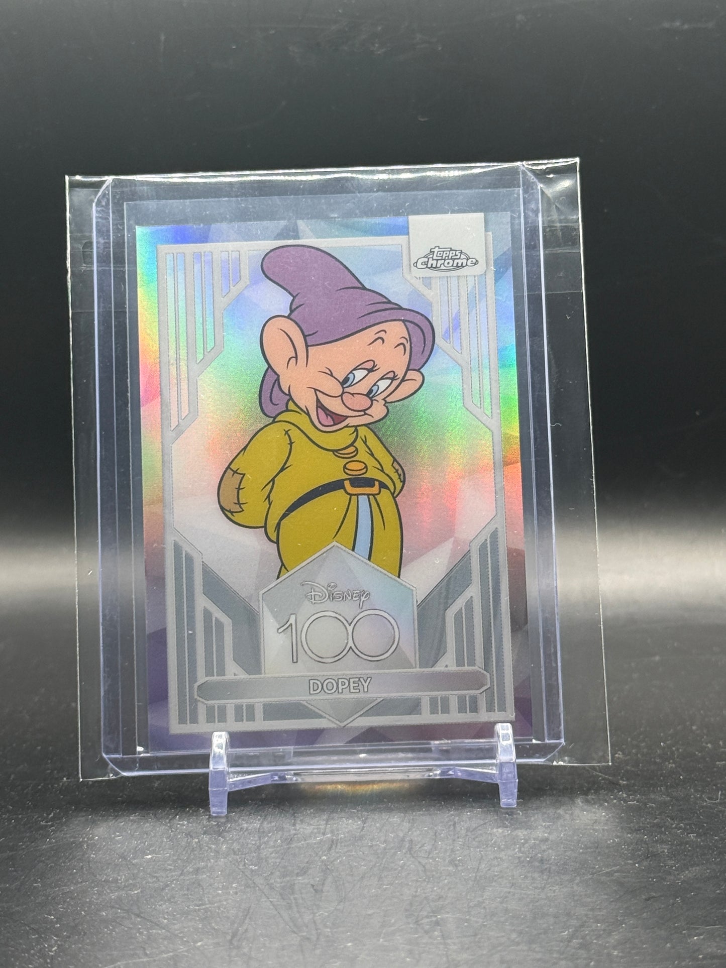 2023 Topps Chrome Disney Dopey Refractor