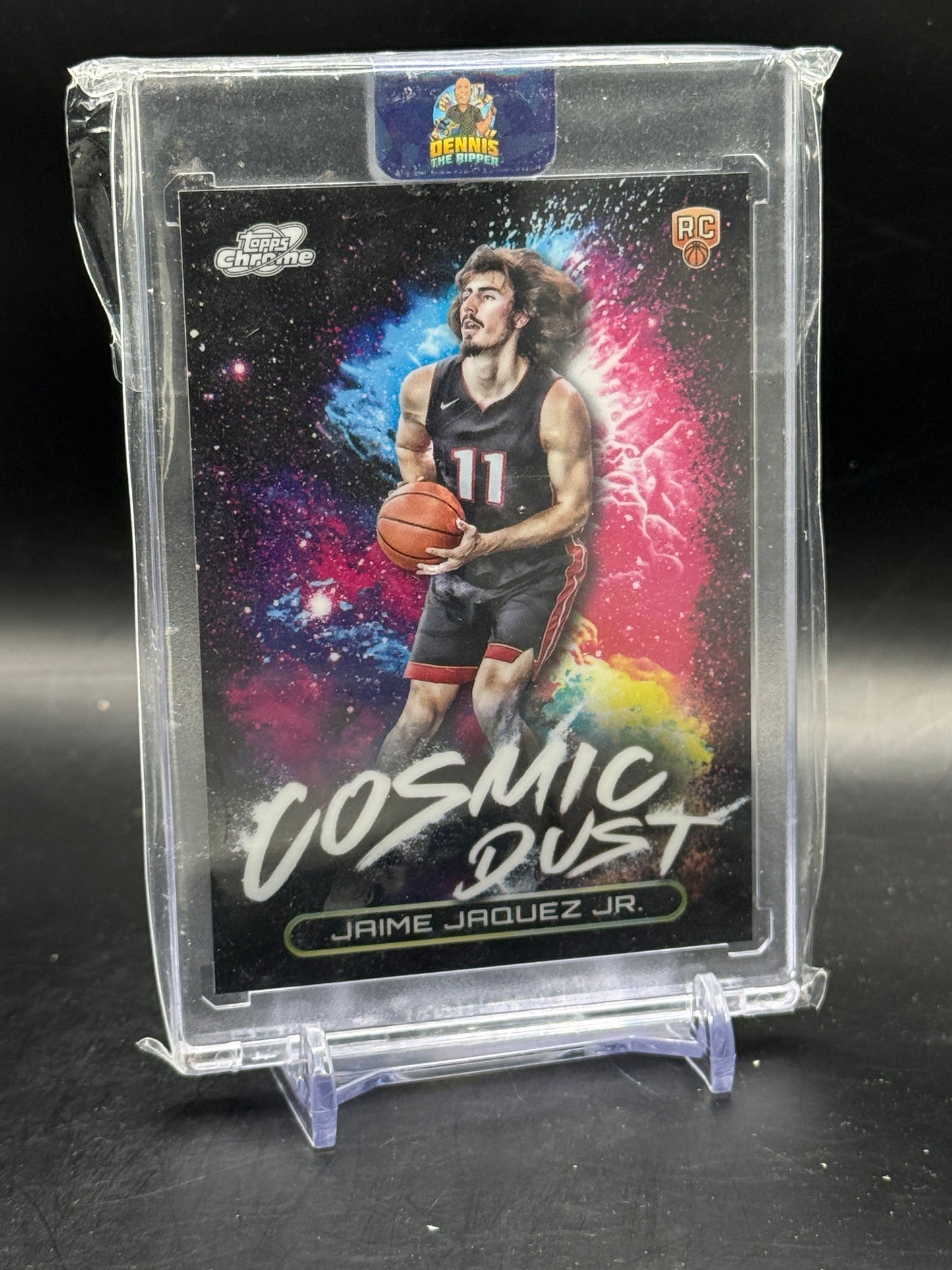 2024 Topps Chrome Cosmic NBA Jaime Jaquez Miami Heat Cosmic Dust